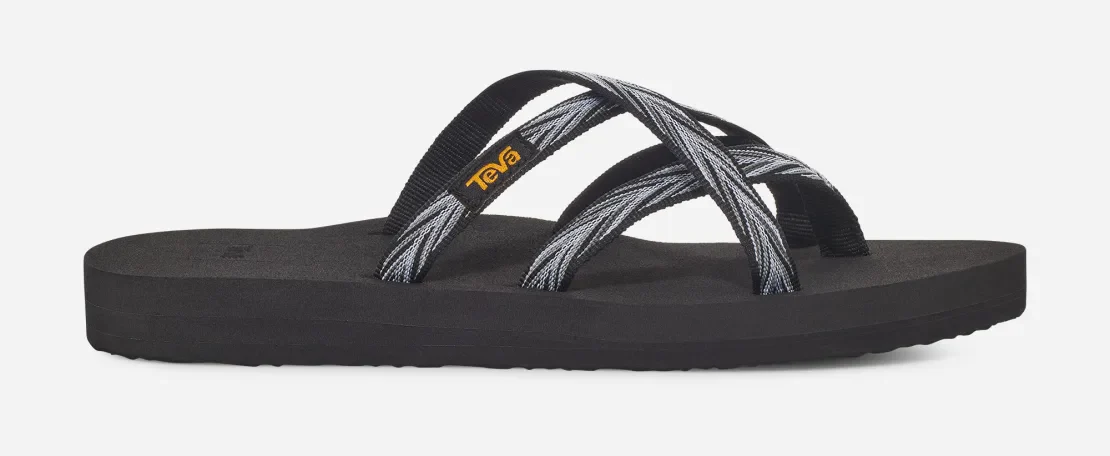 Teva Women’s Olowahu Palms Black White