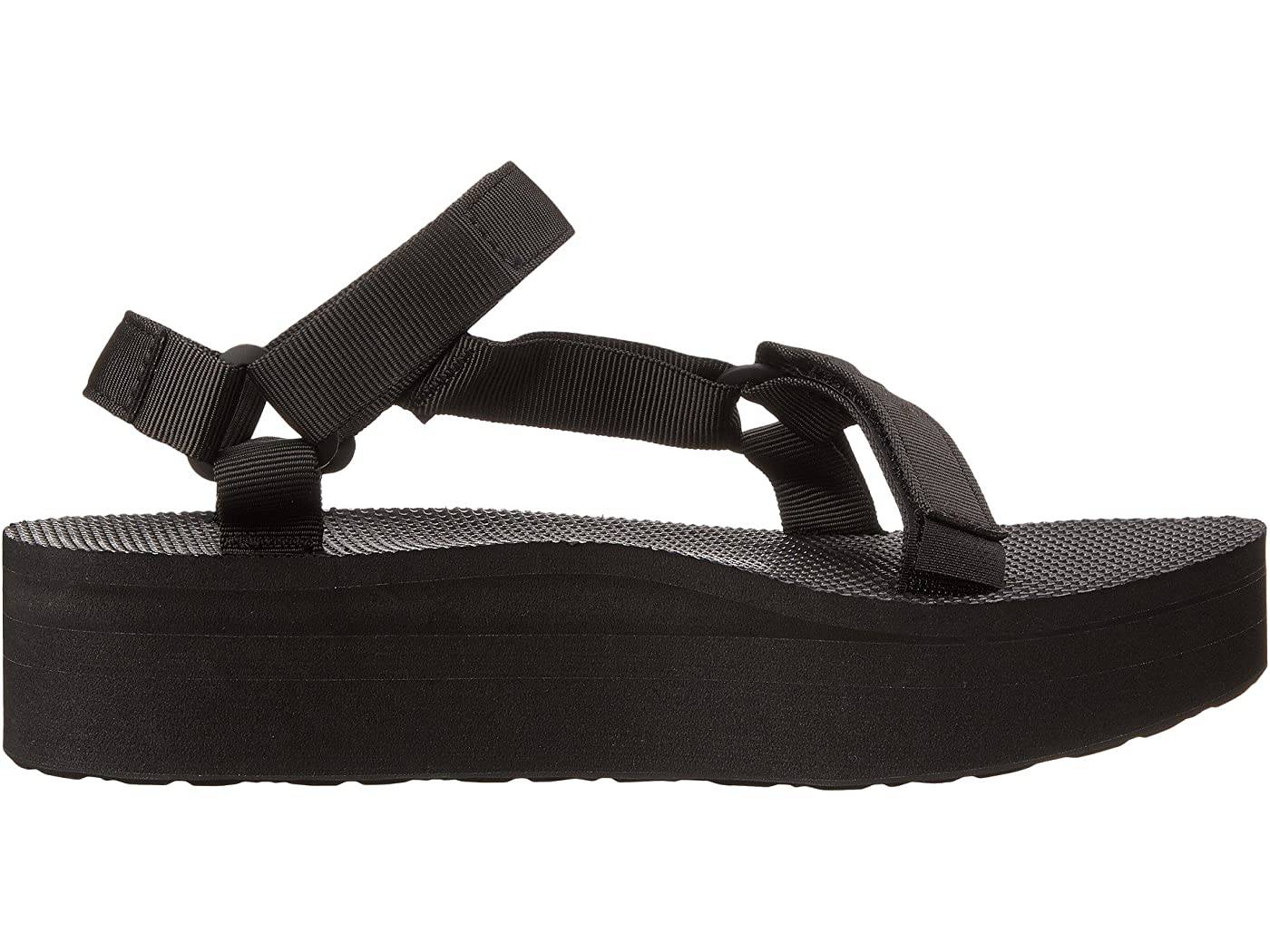 Teva Women's Flatform Universal Black Sandal - Image 4