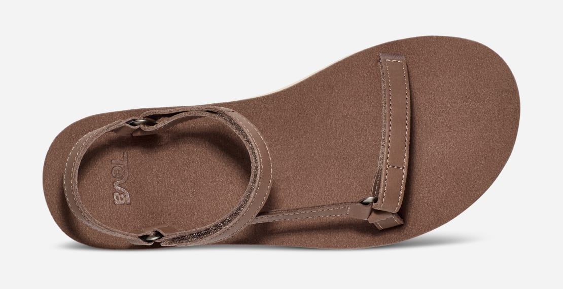 Teva Women's Original Universal Slim Leather Acorn - Image 5