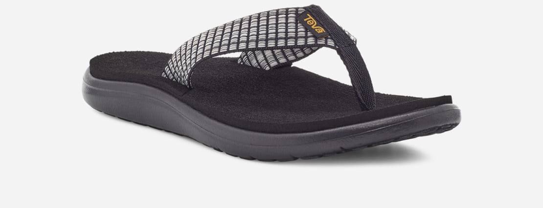 Teva Women's Voya Flip Bar Street White Multi - Image 6