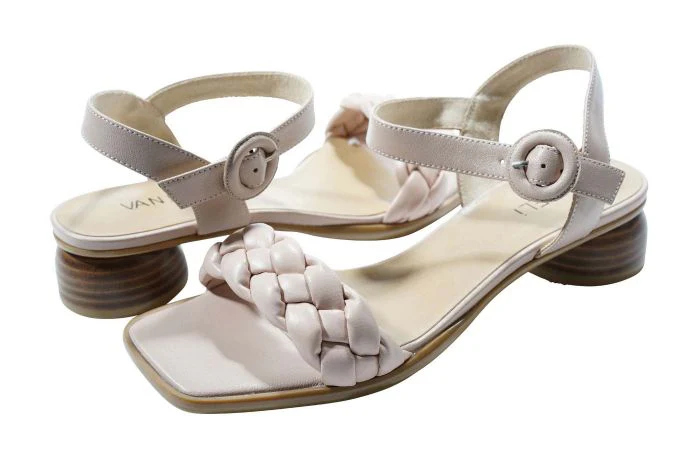 Vaneli Women’s Kalee Blush Woven Nappa Combo - Image 4