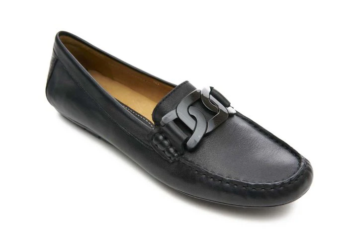 Vaneli Women's Aiker Black Glove Soft Nappa