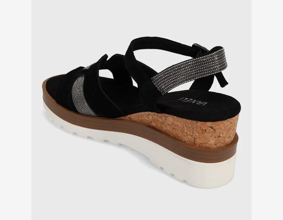Vaneli Women's Caitlin Black Suede - Image 5