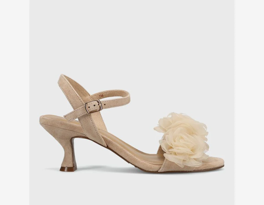 Vaneli Women's Lapis Nude Suede - Image 2