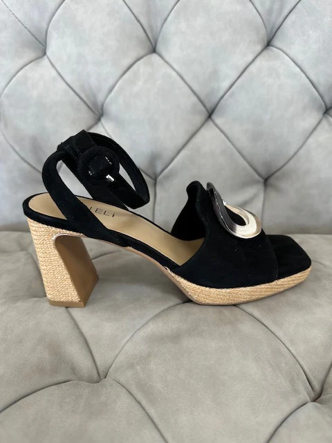 Vaneli Women's Marty Black Suede
