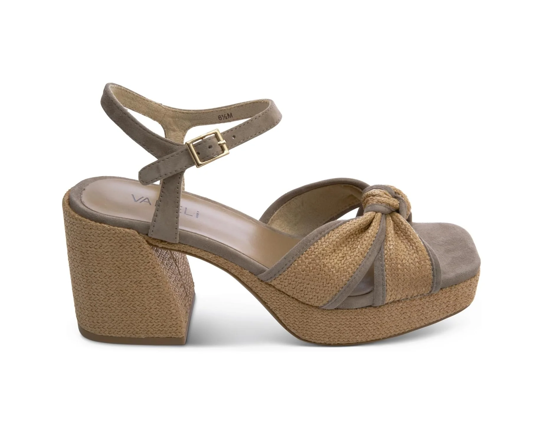 Vaneli Women's Mina Military Suede Natural