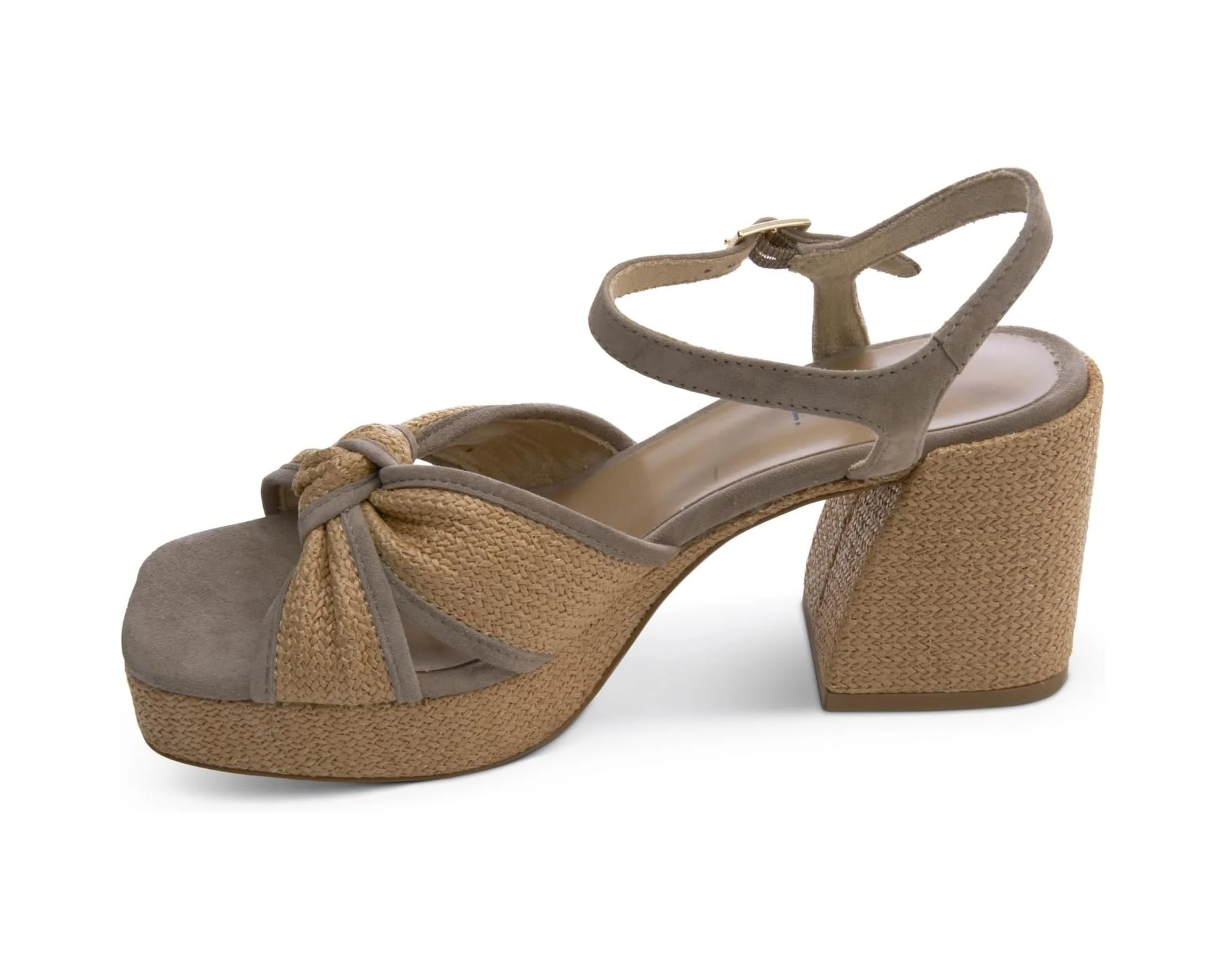 Vaneli Women's Mina Military Suede Natural - Image 4