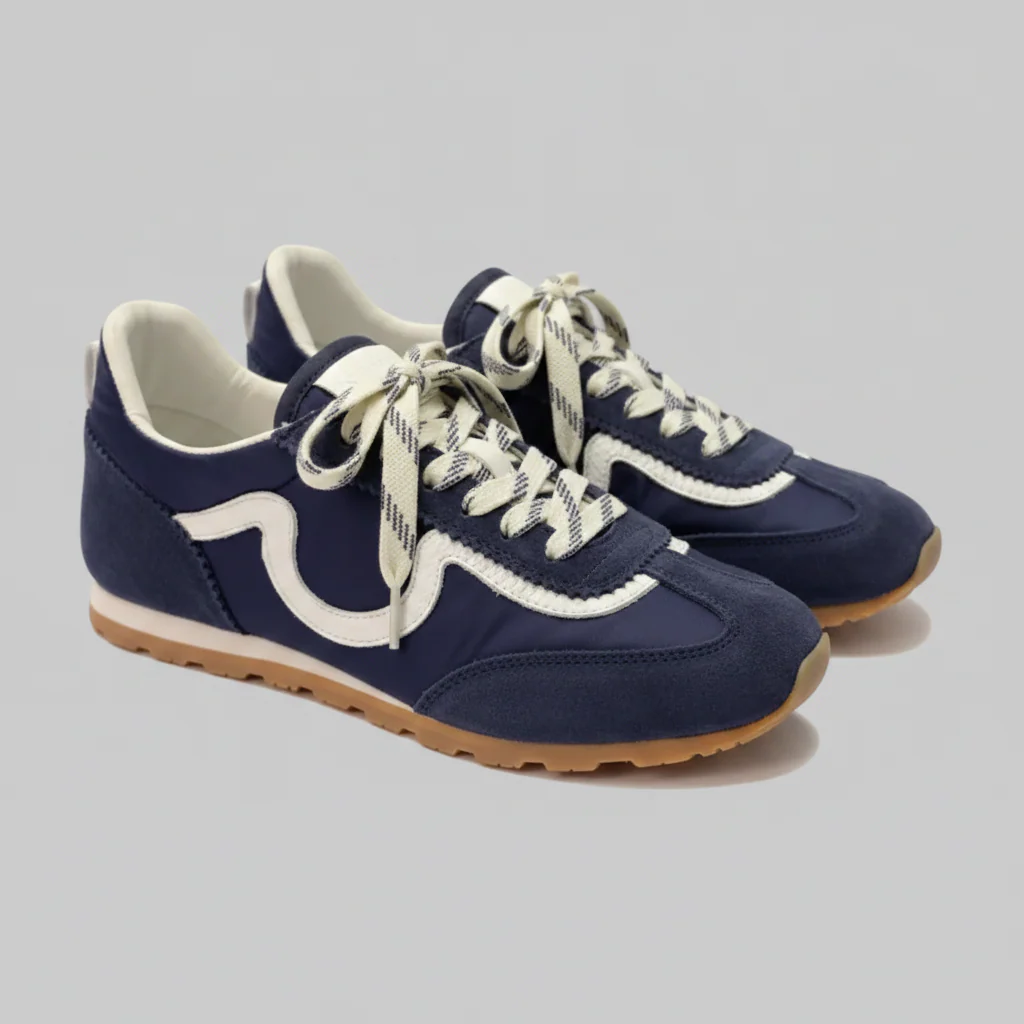 Vieux Women's The Riverbend Navy White - Image 3