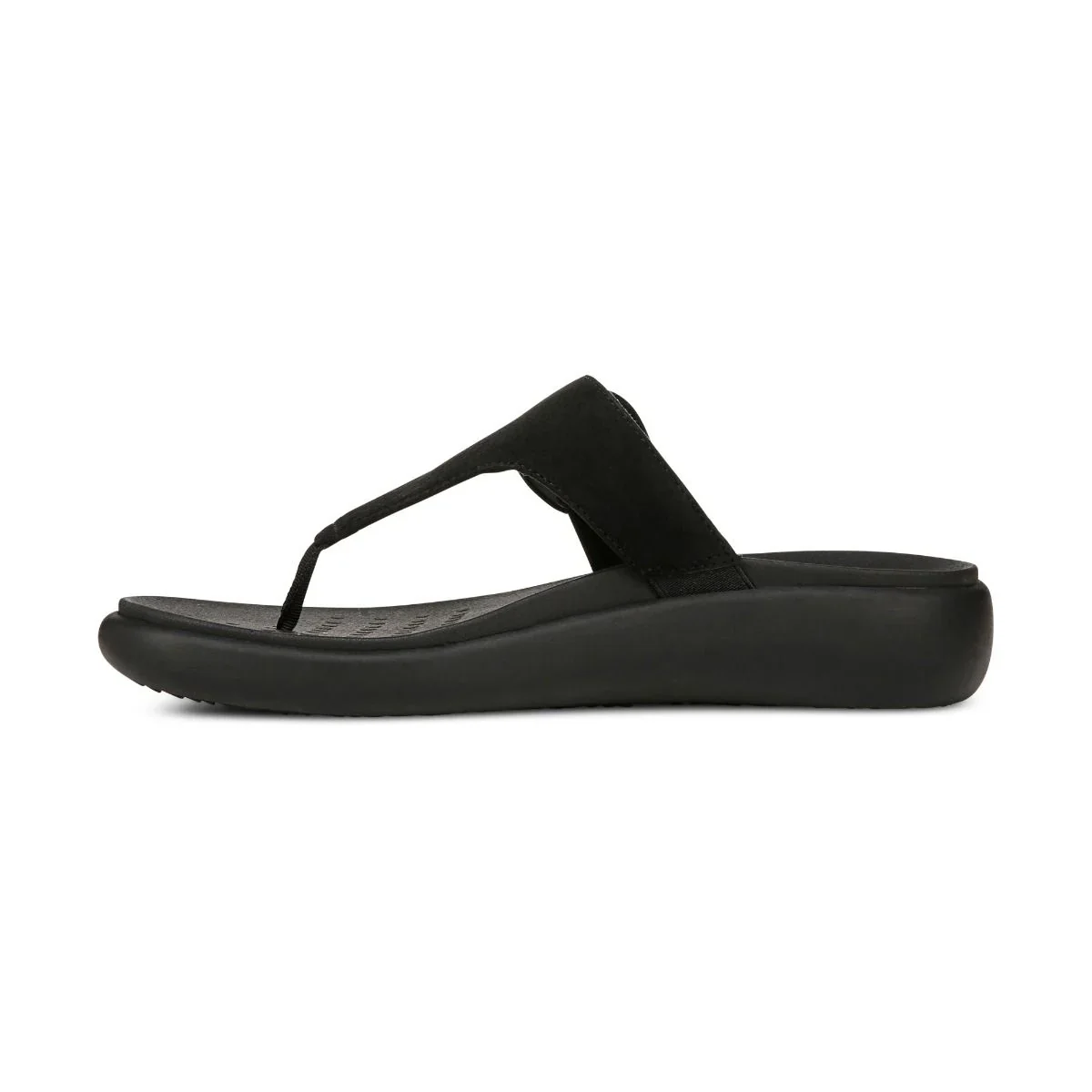 Vionic Women’s Activate Recovery Sandal Black Suede - Image 3