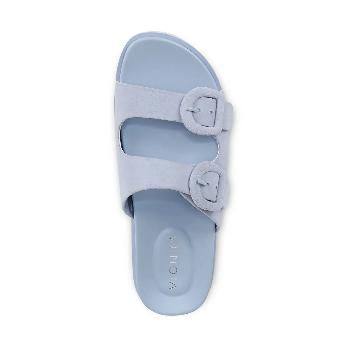 Vionic Women’s Capital Lug Platform Sandal Skyway Suede - Image 6