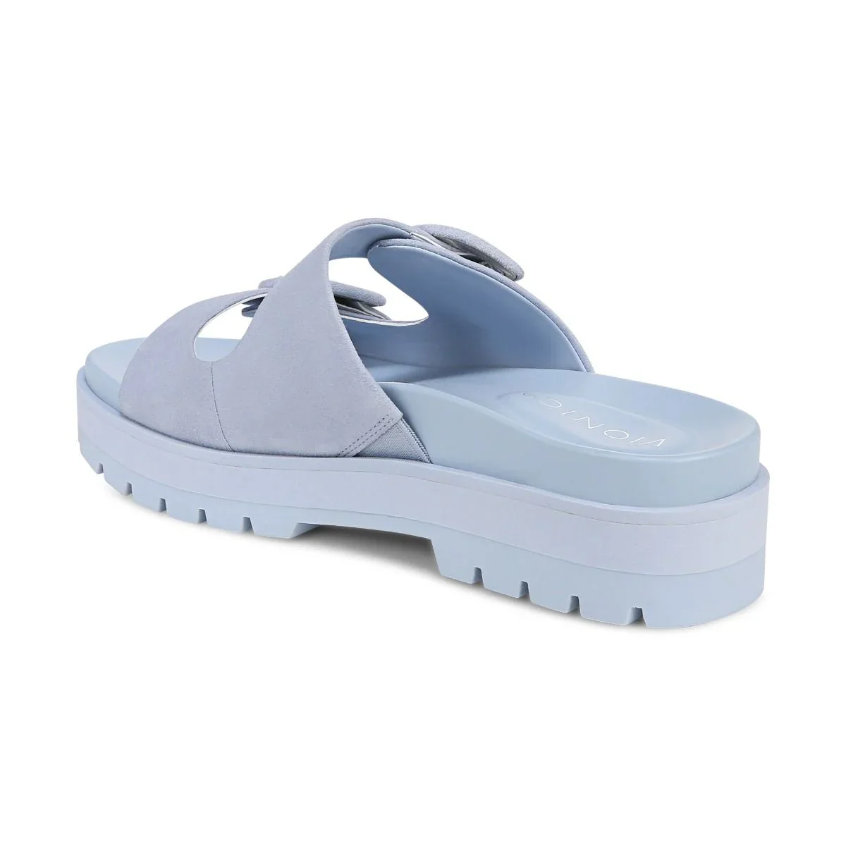 Vionic Women’s Capital Lug Platform Sandal Skyway Suede - Image 7