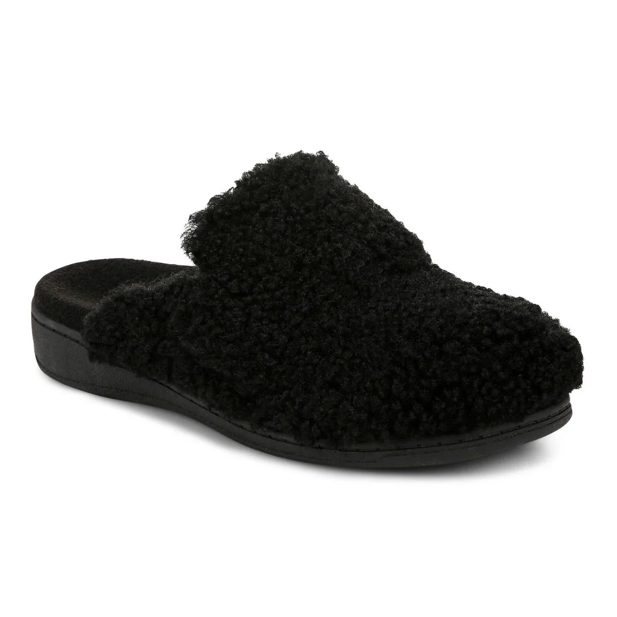 Vionic Women's Gemma II Black Shearling