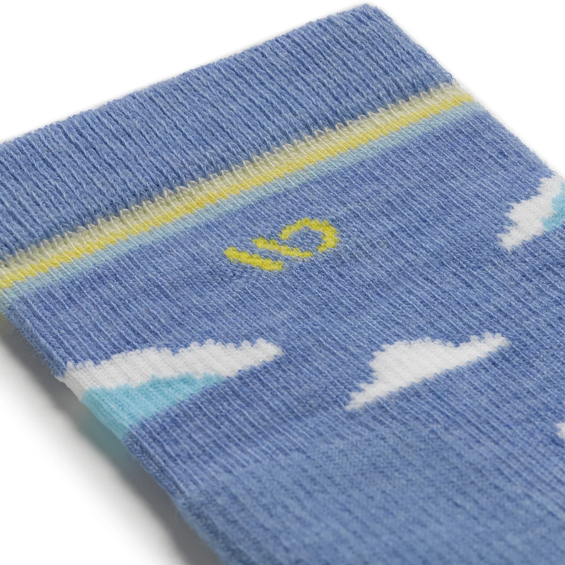 Wide Open Women's Cloud Hopper Cushioned Micro Crew Socks Sky 9508 - Image 2